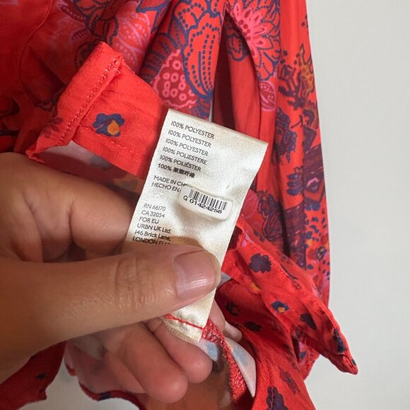 Free People colorful Run Free blouse - Picture 4 of 5